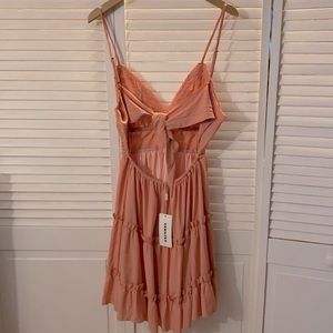 Very cute pink cocktail dress. Brand new!!